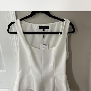 Zara White Blouse